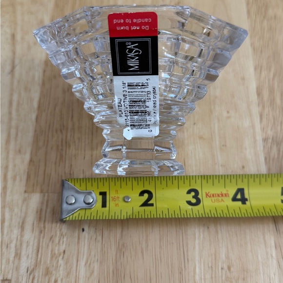 Mikasa NWT Plateau Votive 3 1/4 inch - Picture 1 of 4